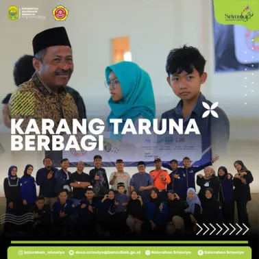 Penyerahan Santunan Anak Yatim Piatu oleh Lurah Srimulyo