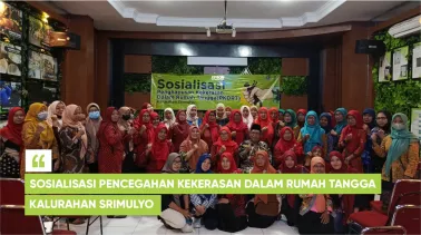 Sosialisasi Pencegahan Kekerasan Dalam Rumah Tangga