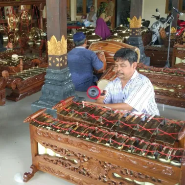 Kalurahan Srimulyo Menerima Bantuan Seperangkat Gamelan dari Kundha Kabudayan Kabupaten Bantul