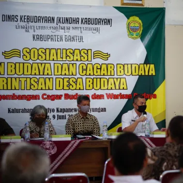 Sosialisasi Warisan Budaya dan Cagar Budaya Di Rintisan Desa Budaya Kalurahan Srimulyo