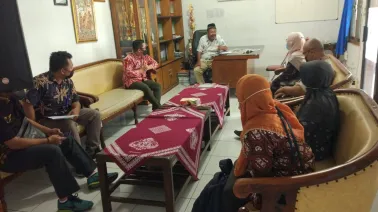 Kunjungan Inspektorat Kabupaten Bantul ke Kalurahan Srimulyo