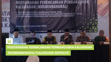 Musyawarah Perencanaan Pembangunan Kalurahan (Musrenbangkal) RKP Tahun 2026