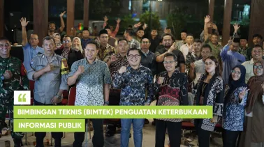 Bimbingan Teknis (Bimtek) Penguatan Keterbukaan Informasi Publik