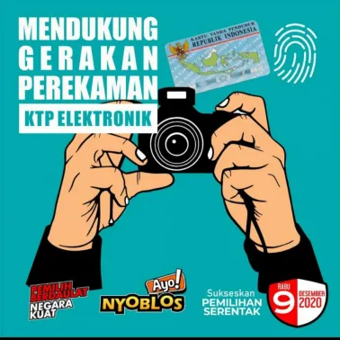 Mendukung Gerakan Perekaman KTP Elektronik