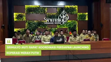 Srimulyo Ikuti Rapat Koordinasi Persiapan Launching Koperasi Merah Putih
