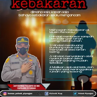 Tips Mencegah Kebakaran di Musim Kemarau