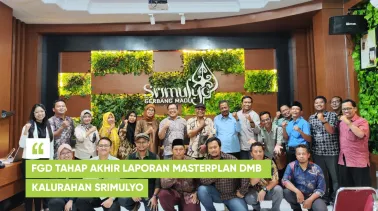 [Kamis Aksara] FGD Tahap Akhir Laporan Masterplan DMB Kalurahan Srimulyo