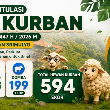 Rekapitulasi Hewan Kurban Kalurahan Srimulyo Tahun 2026 Capai 594 Ekor