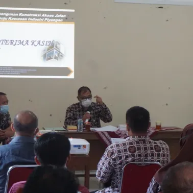 Sosialisasi Pelaksanaan Pekerjaan Jalan Industri oleh Dinas Pekerjaan Umum Kabupaten Bantul