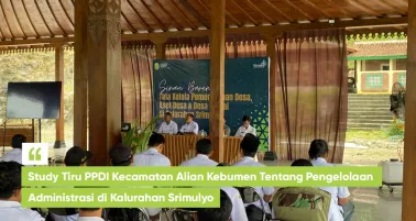 Study Tiru PPDI Kecamatan Alian Kebumen Tentang Pengelolaan Administrasi di Kalurahan Srimulyo