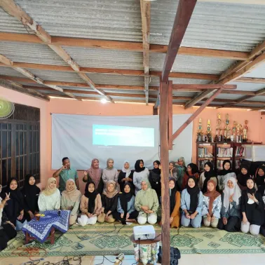 Puluhan Remaja se-Kalurahan Srimulyo Ikuti Bimtek Posyandu Remaja di Padukuhan Ngelosari