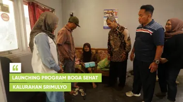 Launching Program Boga Sehat Kalurahan Srimulyo