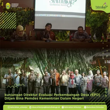 Kunjungan Direktur Evaluasi Perkembangan Desa (EPD) Ditjen Bina Pemdes Kementrian Dalam Negeri