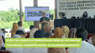 Studi Tiru Aparatur Pemerintahan Desa se-Kecamatan Tunjungan, Kabupaten Blora, di Kalurahan Srimulyo