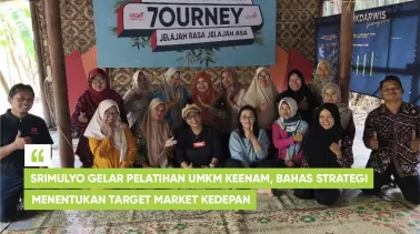 Srimulyo Gelar Pelatihan UMKM Keenam, Bahas Strategi Menentukan Target Market Kedepan 