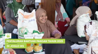 Penyaluran Bantuan Pangan Tahun 2025 di Joglo IKS