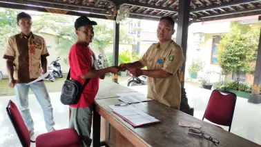 Pembagian BLT-DD Kalurahan Srimulyo Bulan Maret TA 2024 