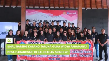 Sinau Bareng Karang Taruna Guna Widya Paramarta Desa Carangsari