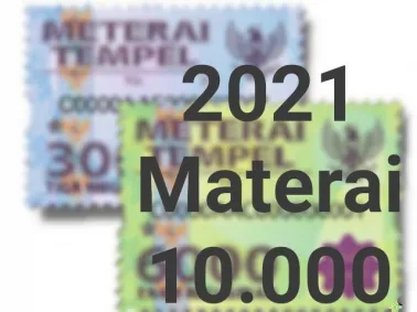 Mulai Januari 2021, Bea Materai Berlaku 10.000