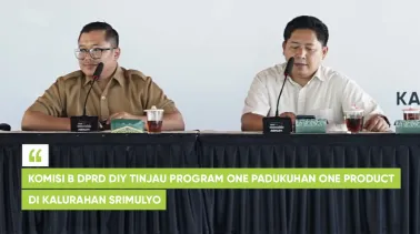 Komisi B DPRD DIY Tinjau Program One Padukuhan One Product di Kalurahan Srimulyo