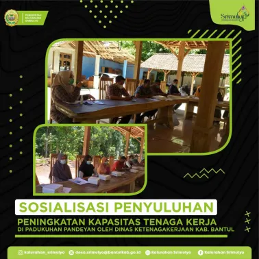 Sosialisasi Penyuluhan Peningkatan Kapasitas Tenaga Kerja di Padukuhan Pandeyan 