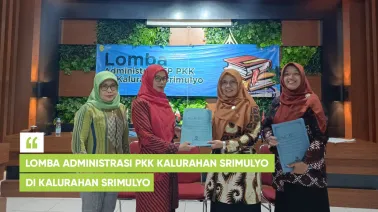 Lomba Administrasi PKK Kalurahan Srimulyo