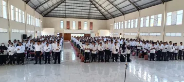 Sebanyak 420 KPPS Pemilu 2024 Kalurahan Srimulyo Resmi Dilantik