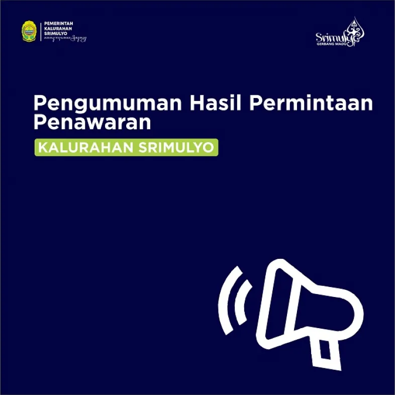 Informasi hasil pengadaan melalui permintaan penawaran