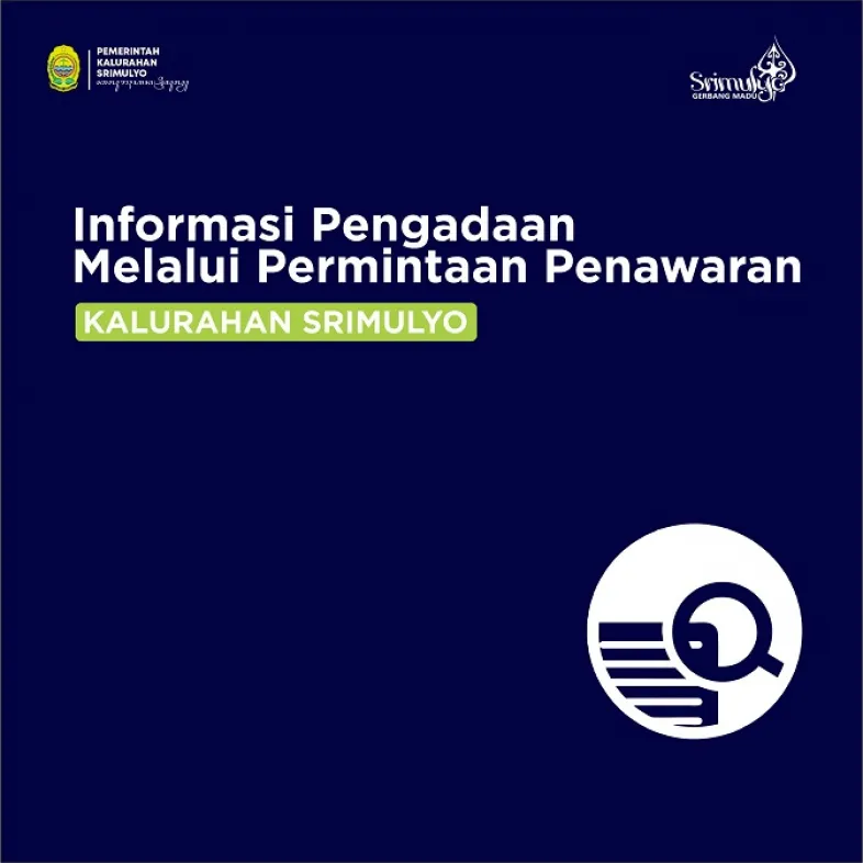 Informasi pengadaan melalui permintaan penawaran