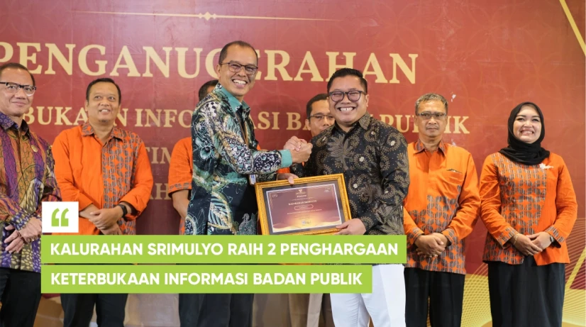 Kalurahan Srimulyo Raih 2 Penghargaan Keterbukaan Informasi Badan Publik